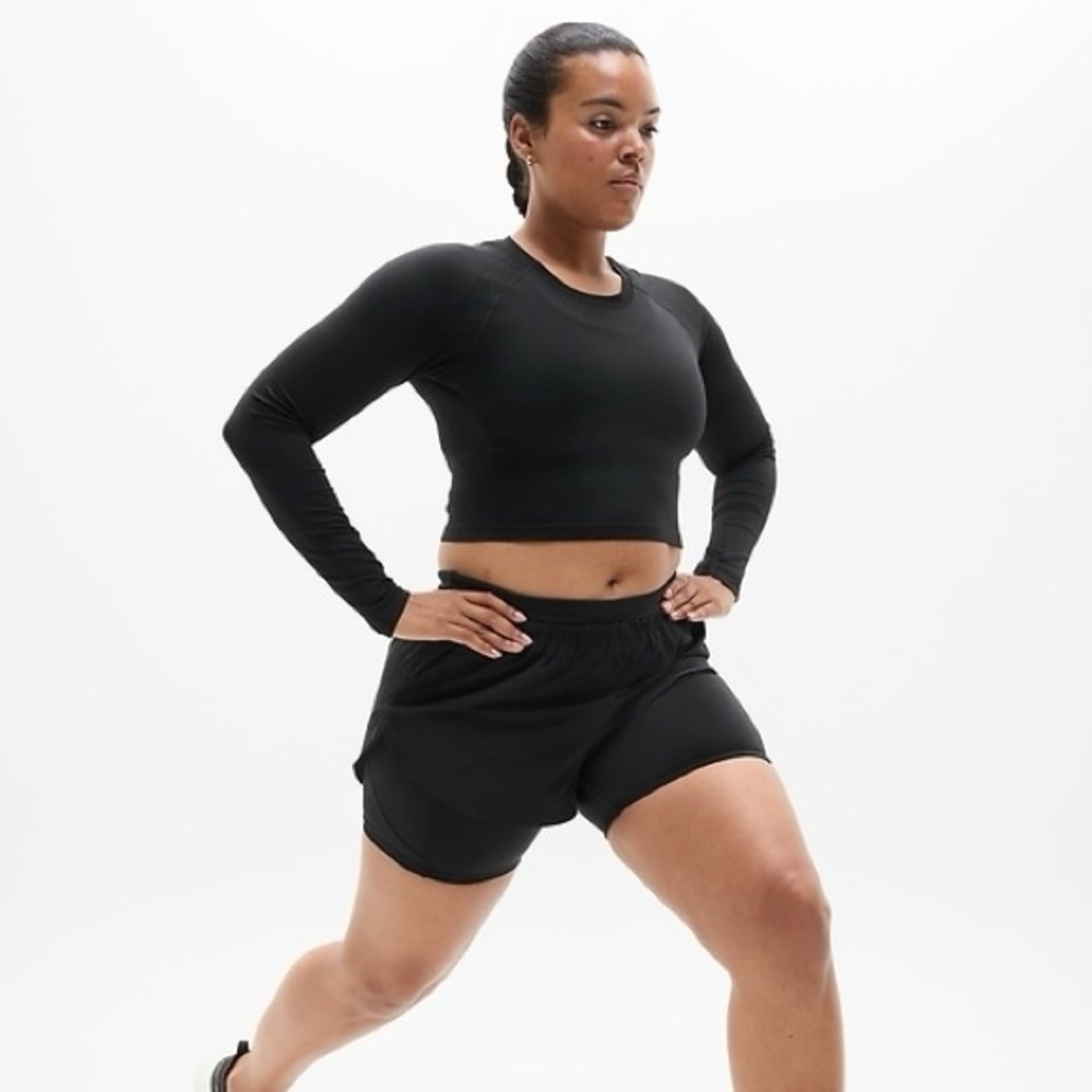 Athleta Momentum Flex Crop Top